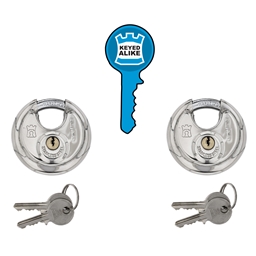 P2A50 - Discus ST/ST Keyed Alike